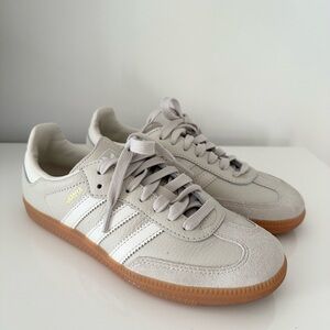 Adidas Samba Aluminum/Chaulk White/Wonder Beige